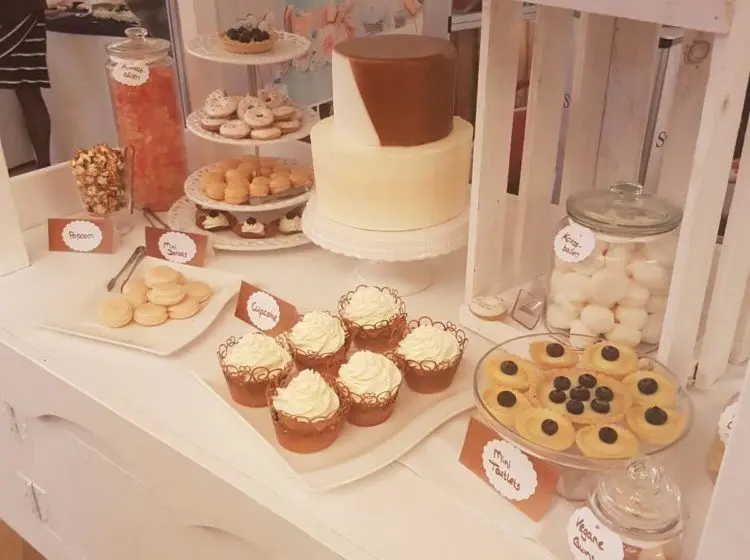 Sweet Table bei einer Hochzeit