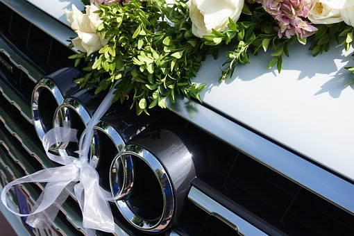 deko hochzeit auto deko auto hochzeit