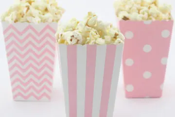 popcorn box rosa