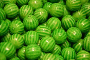 Grüne Candys für eine grüne Candybar